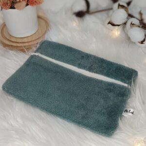 trousse zip doudou 100 % éponge de bambou format m