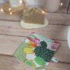 pochette imperméable pour savon solide coton,sac,housse impermeable,housse,etui,lavable,etui savon,coton enduit