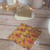 pochette imperméable pour savon solide coton,sac,housse impermeable,housse,etui,lavable,etui savon,coton enduit
