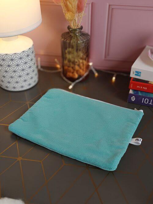 coton,velours,trousse velours,trousse maquillage,trousse grande taille
