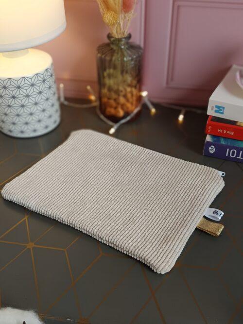 coton,velours,trousse velours,trousse maquillage,trousse grande taille