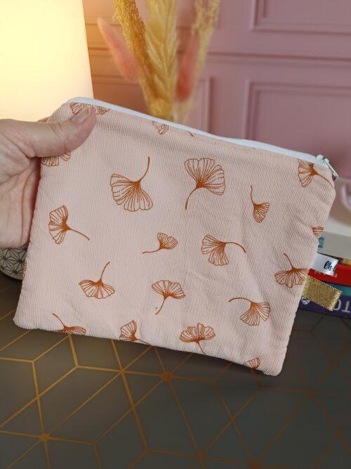 coton,velours,trousse velours,trousse maquillage,trousse grande taille
