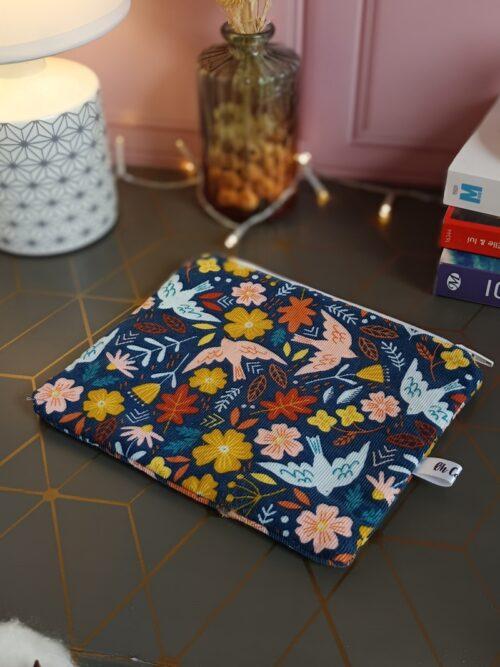 coton,velours,trousse velours,trousse maquillage,trousse grande taille