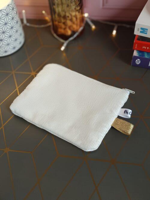 coton,velours,trousse velours,trousse maquillage,trousse grande taille