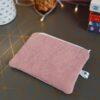 coton,velours,trousse velours,trousse maquillage,trousse grande taille