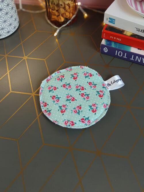 coton,dessous de verre,sous tasse,vaisselle,sous tasse coeur,sous tasse ronde