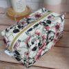 trousse de toilette,accessoires beauté,trousse coton enduit,rangement voyage